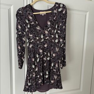 Floral Long Sleeve Dress